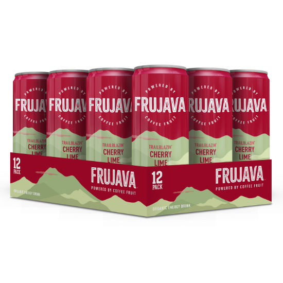 Trailblazin' Cherry Lime Organic Energy Drink (Pack of 12)