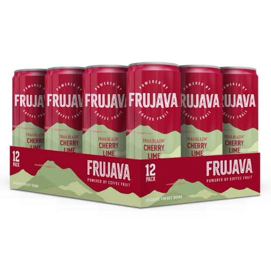 Trailblazin' Cherry Lime Organic Energy Drink (Pack of 12)
